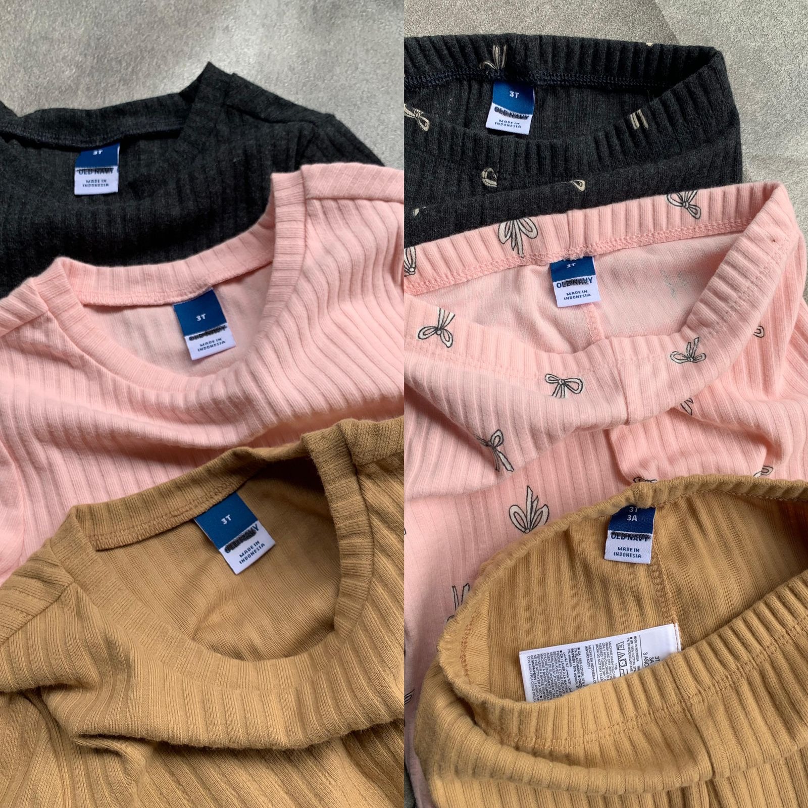 OLDNAVY Girls Cozy Rib Set