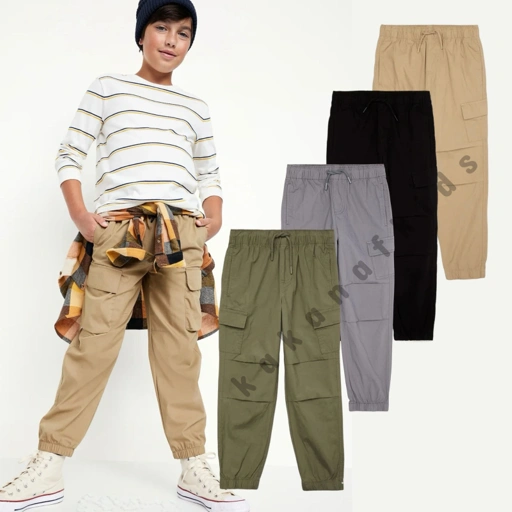 Image of WONDERNATION Boys Cargo Jogger