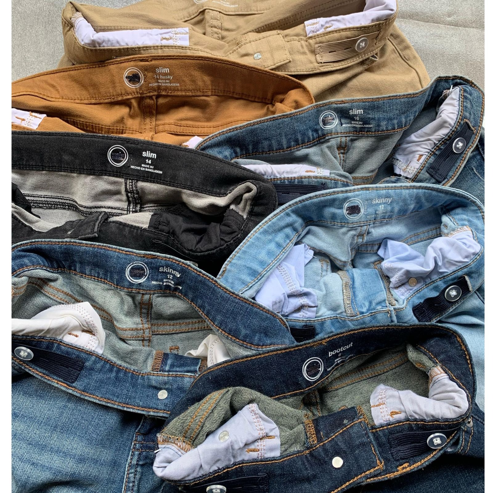WonderNation Boys Slim & Skinny Jeans