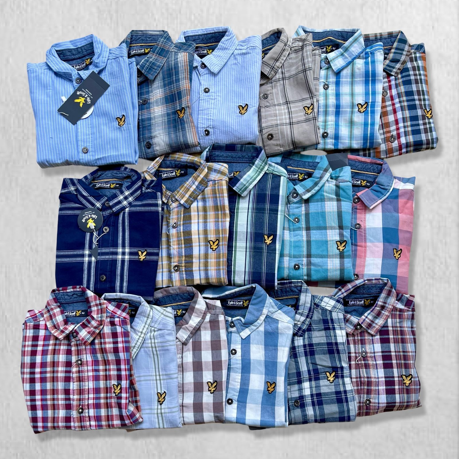 Lyle&Scott Boys Shirts (Kemeja Panjang)