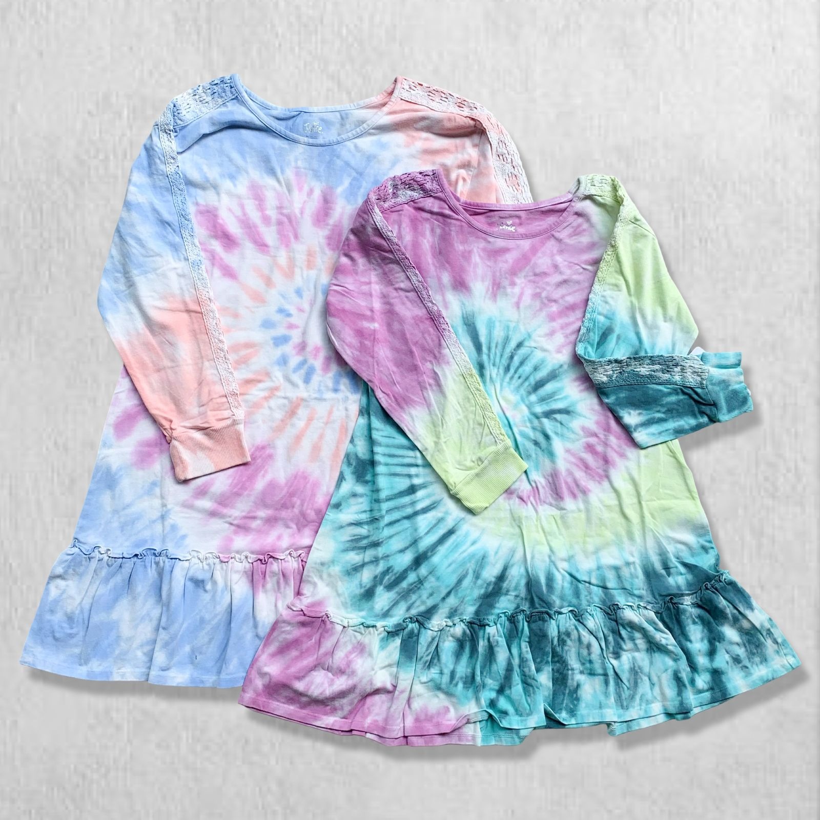 Justice Lace Tiedye Dress