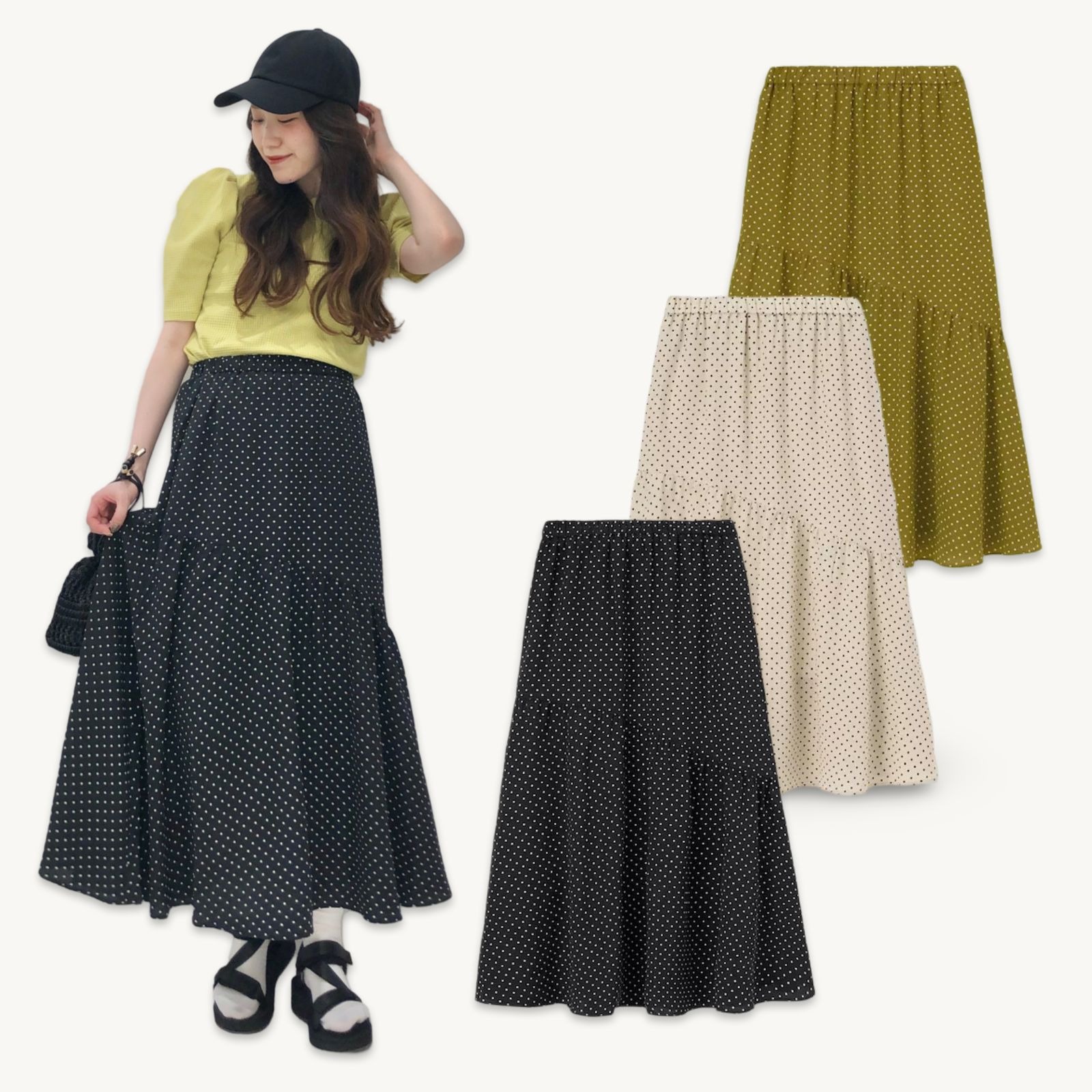 GU Women Dot Skirt