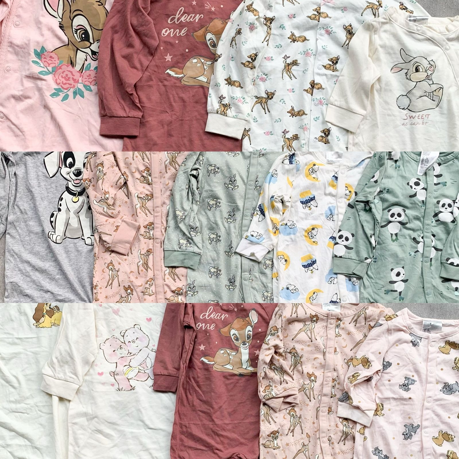HM Baby Girl & Boy Sleepsuit