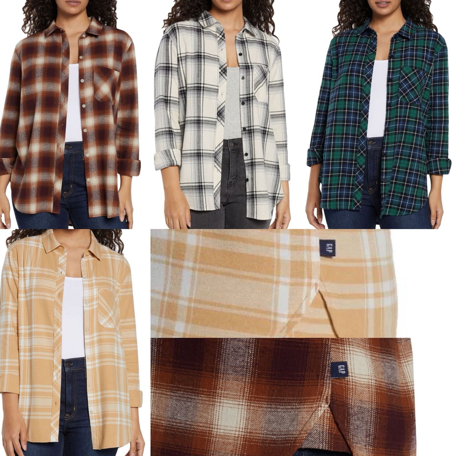 GAP Women Flanel Shirts
