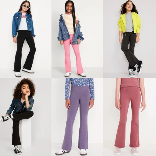 Image of OLDNAVY Girls Flare Legging