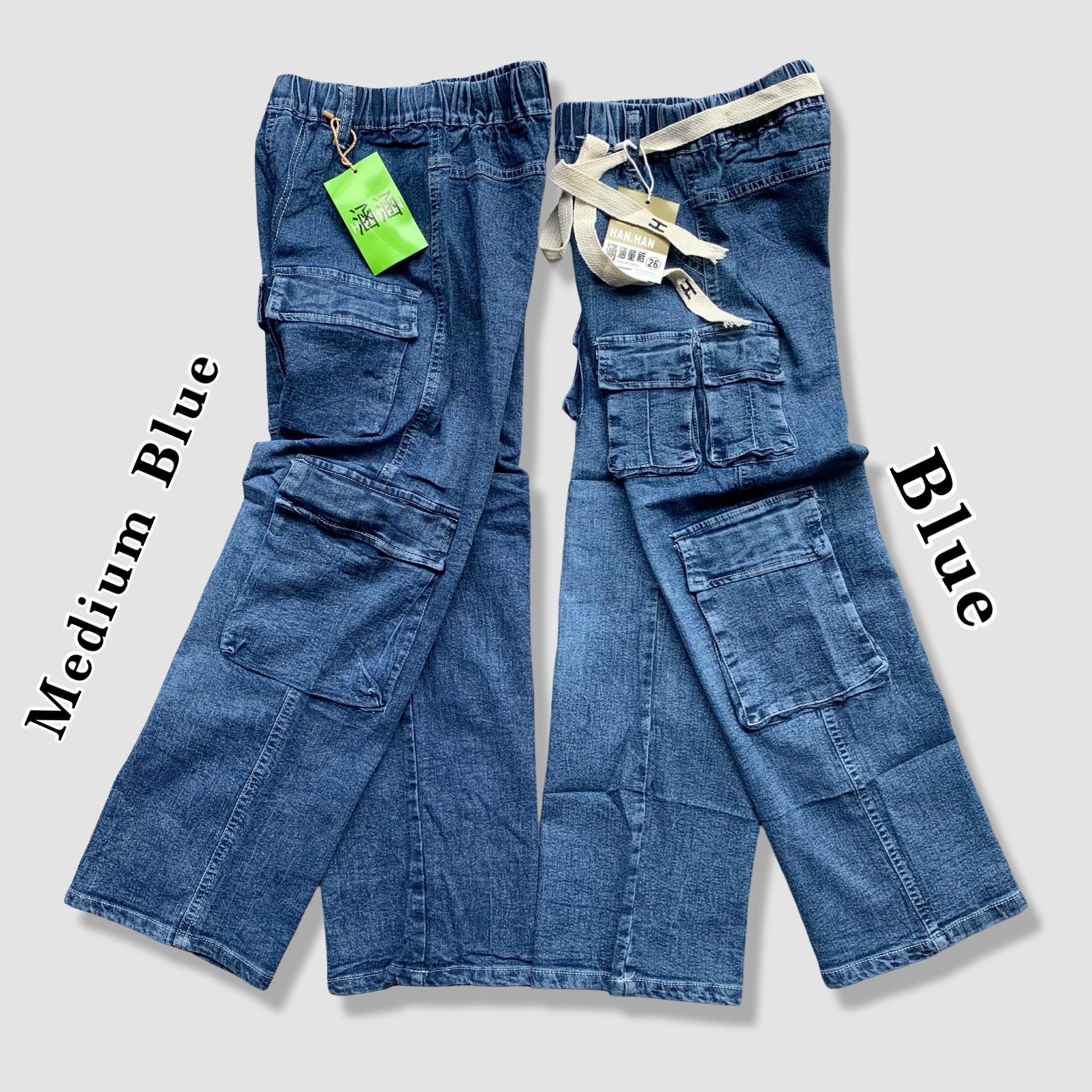Celana Jeans Cargo Unisex