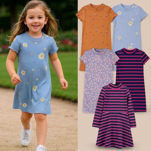 Image of OSHKOSH Girl Rib Dress