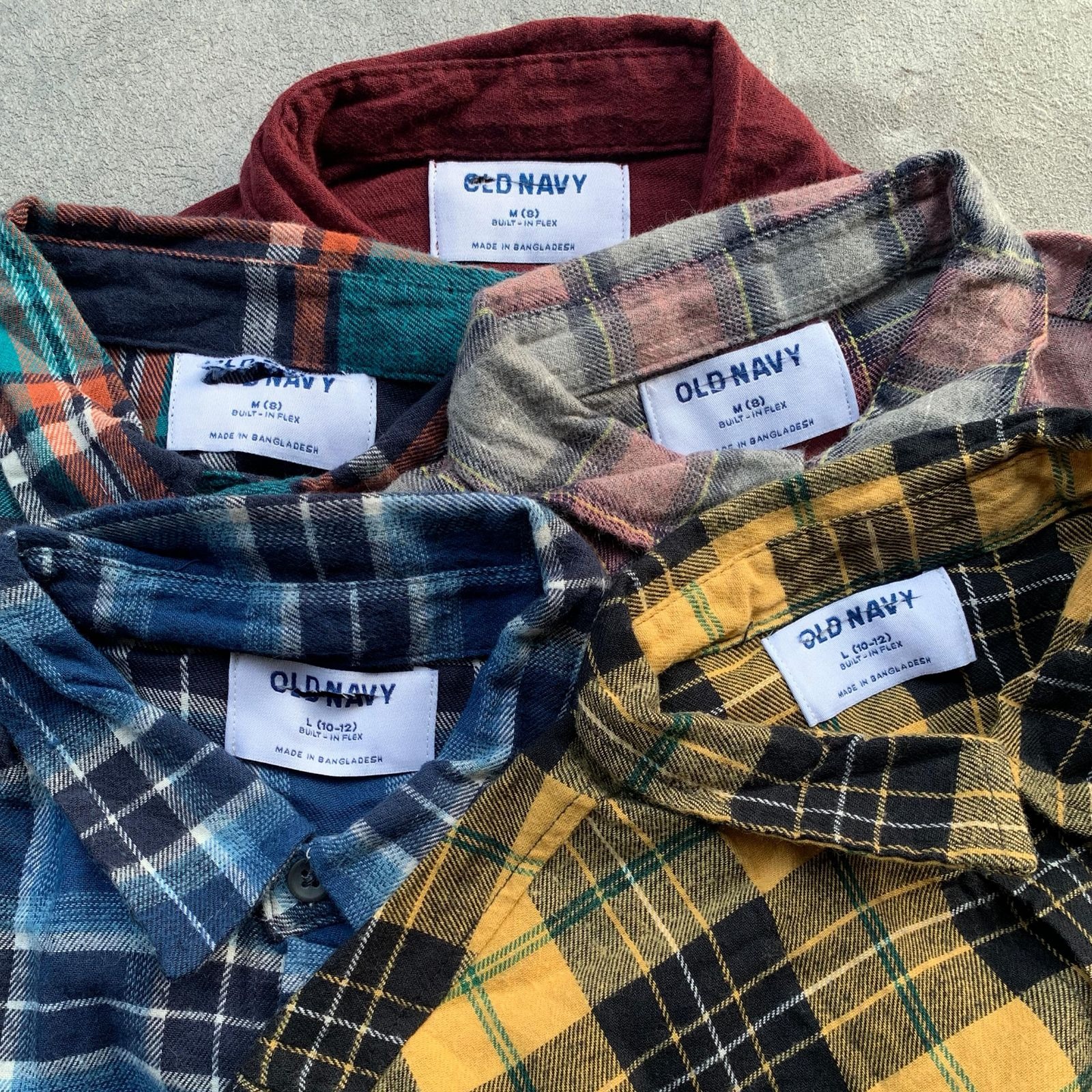 OLDNAVY Boys Flannel Shirts
