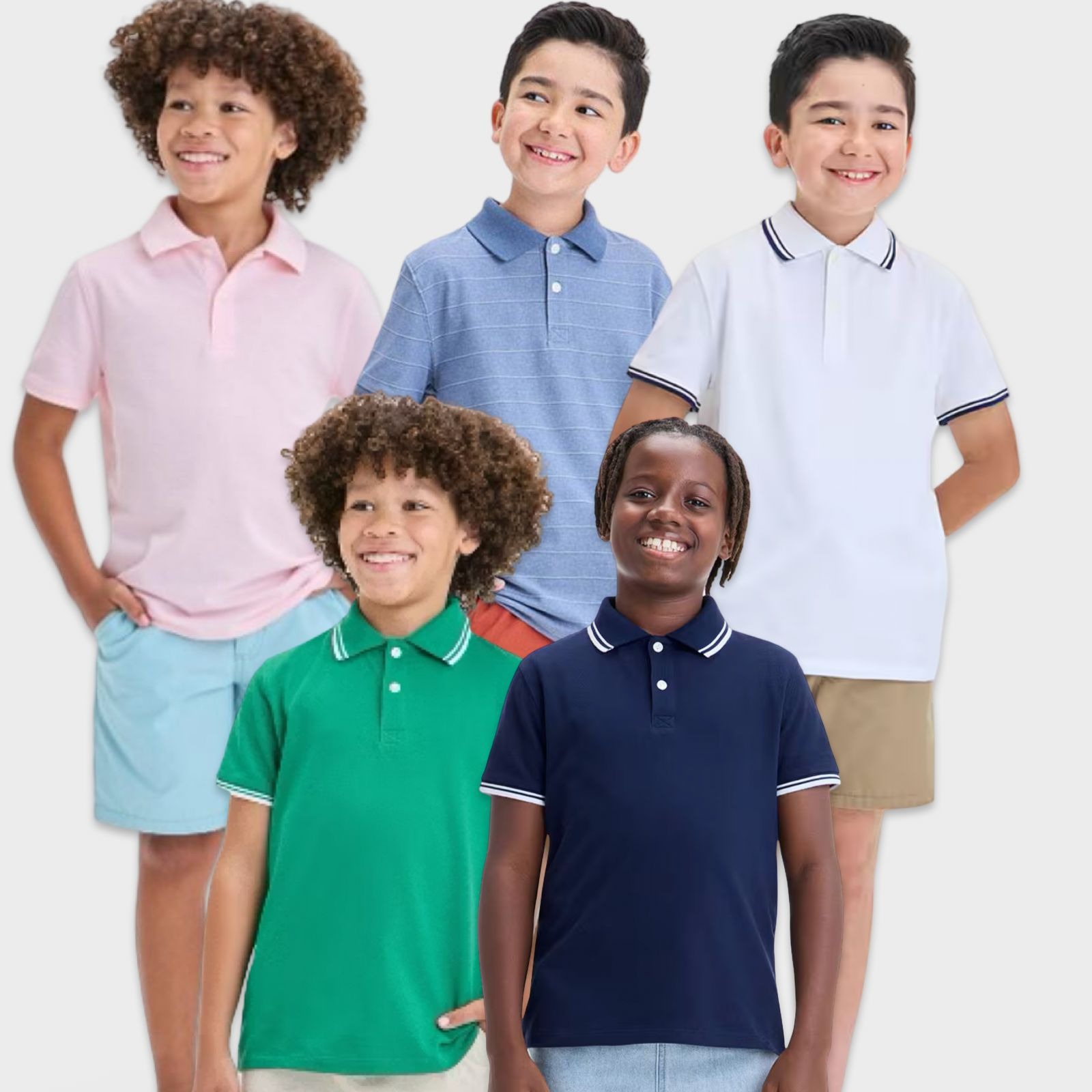 CATJACK Boys Polo Shirts 1