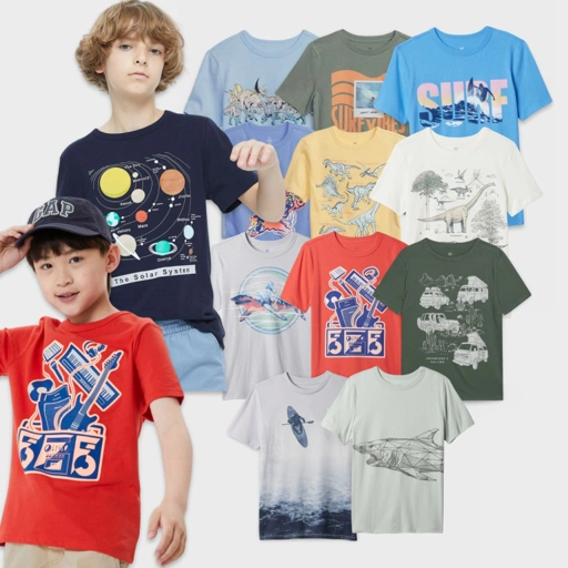 Image of GAPKIDS Boys Graphic T-Shirts