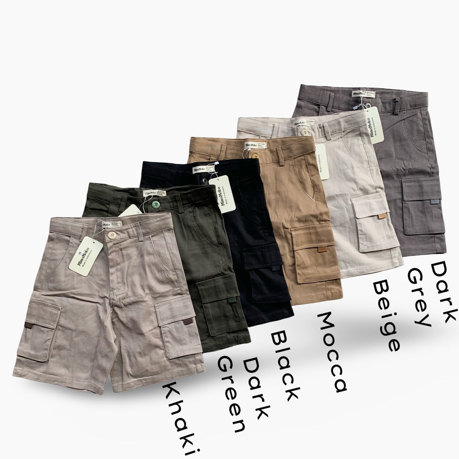 MiniMoko Boys Cargo Shorts