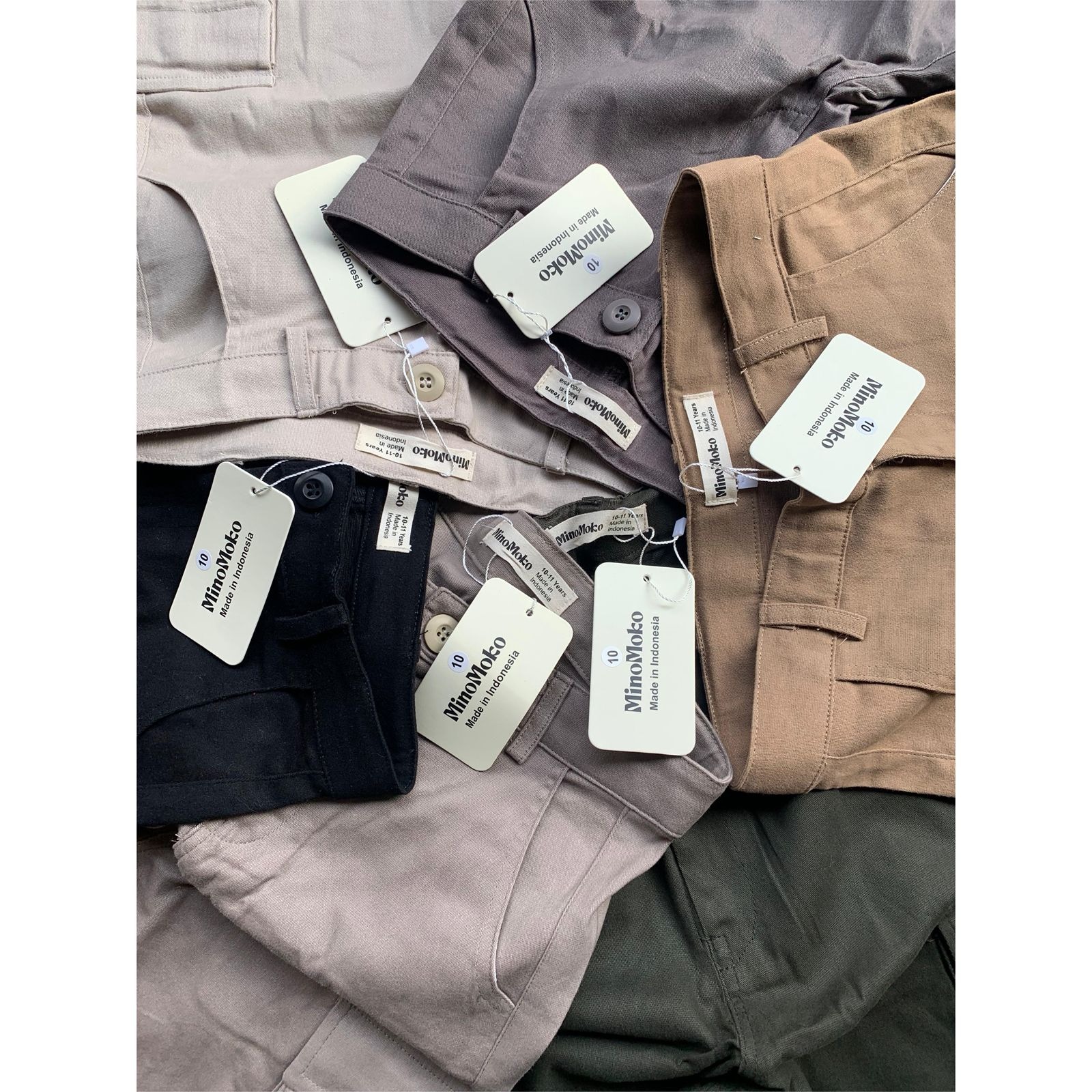 MiniMoko Boys Cargo Shorts