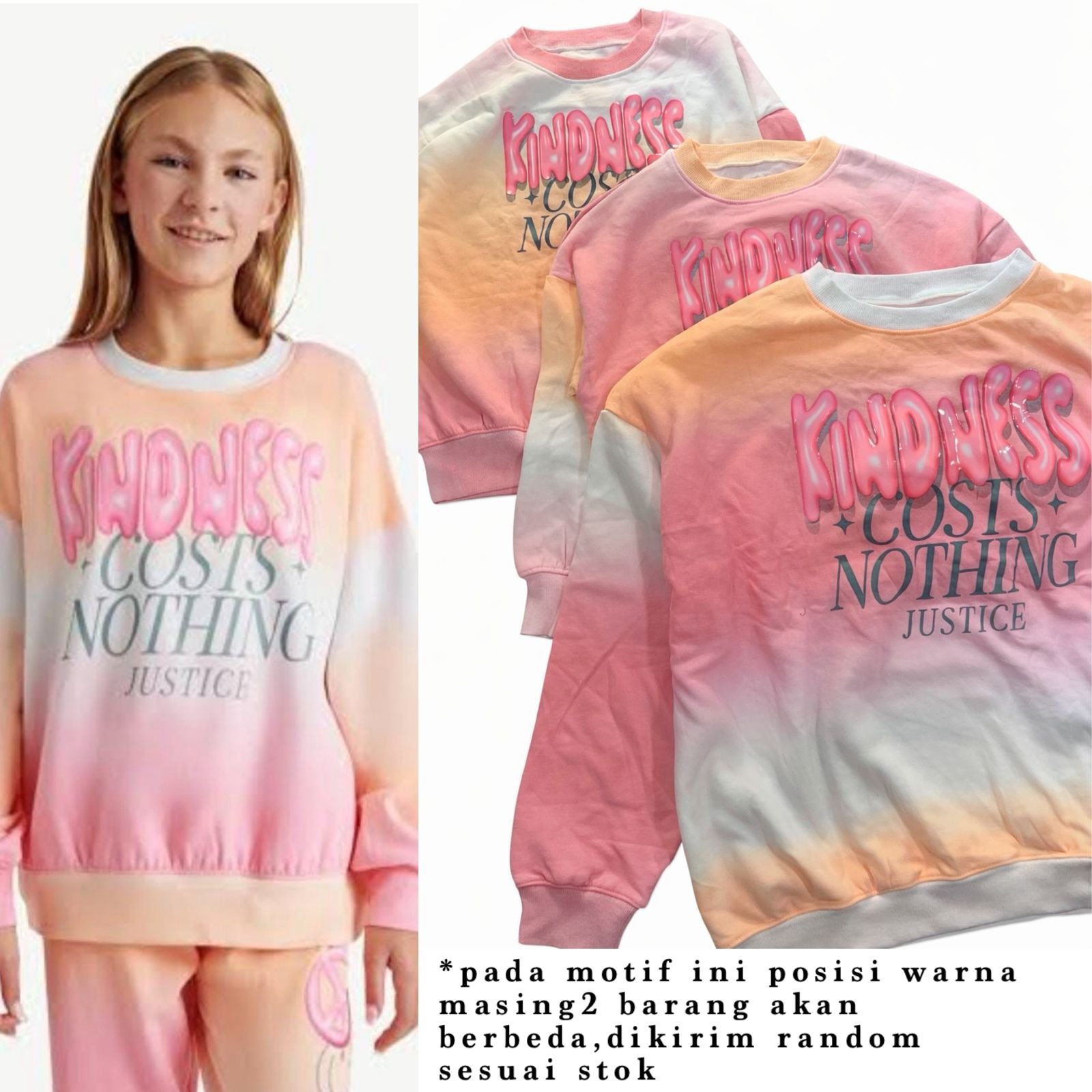 Justice Girls Sweatshirts