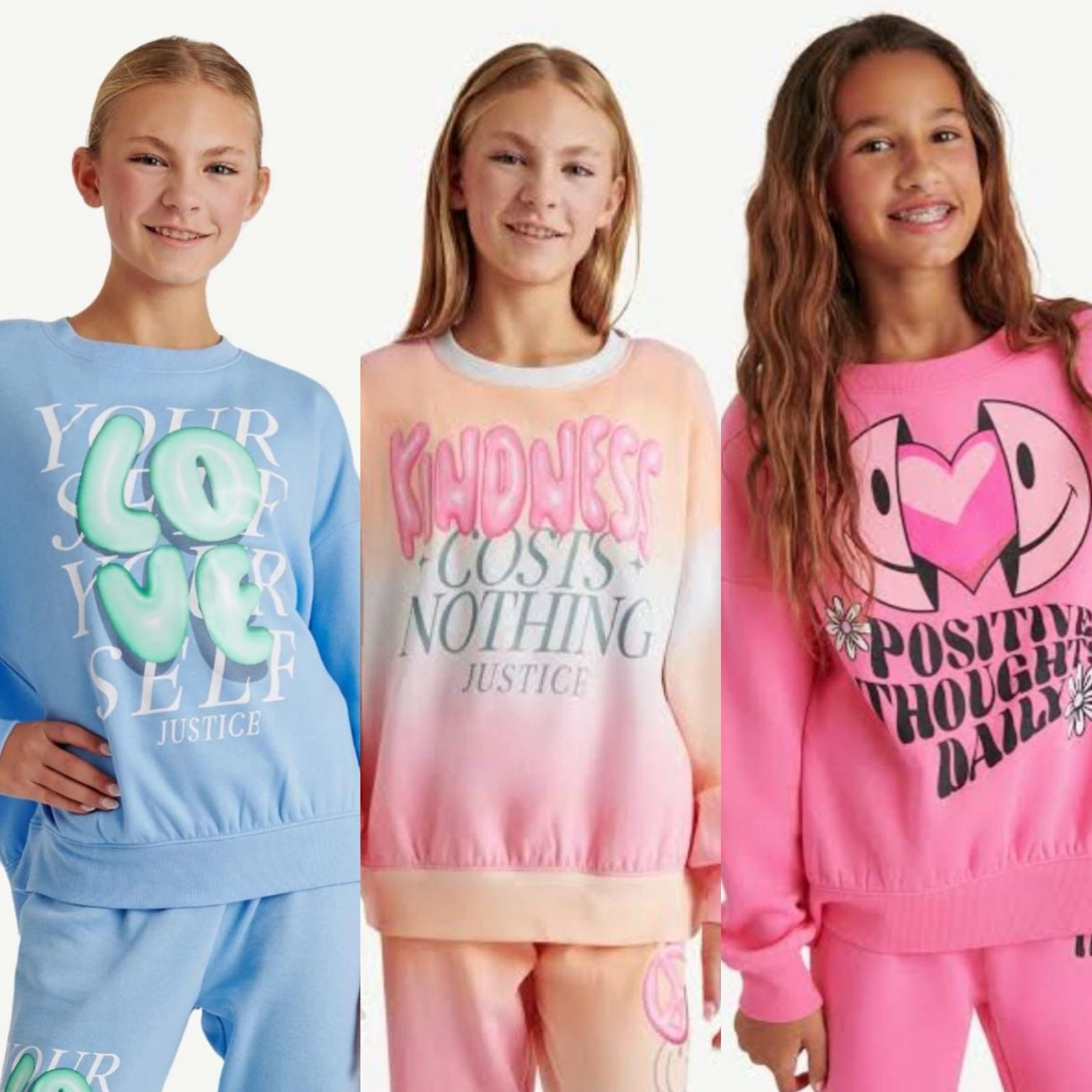 Justice Girls Sweatshirts