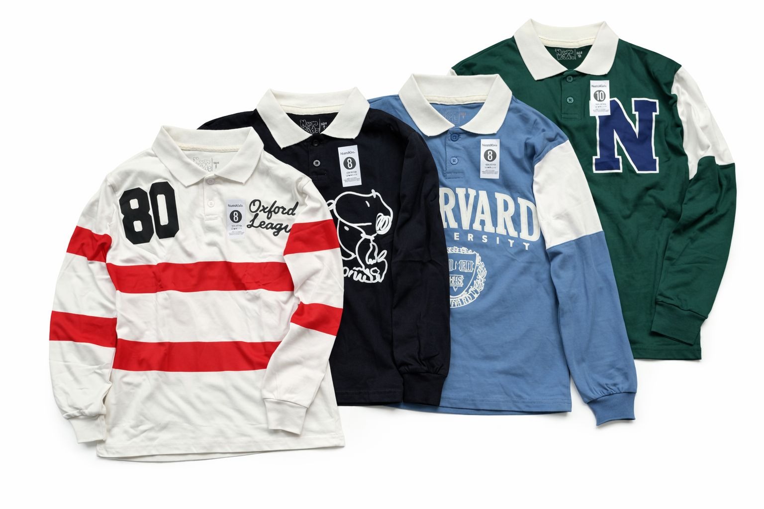 NMKids Kaos Kerah Lengan Panjang