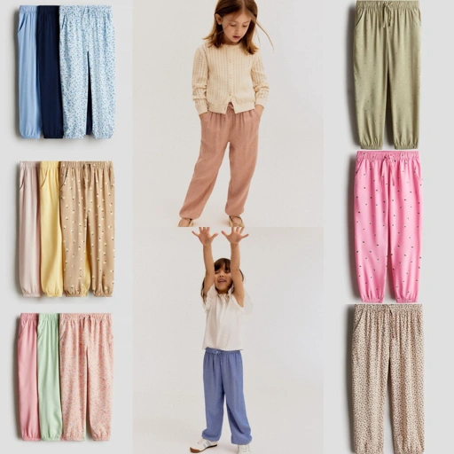 Image of HM Girls Viscose Jogger