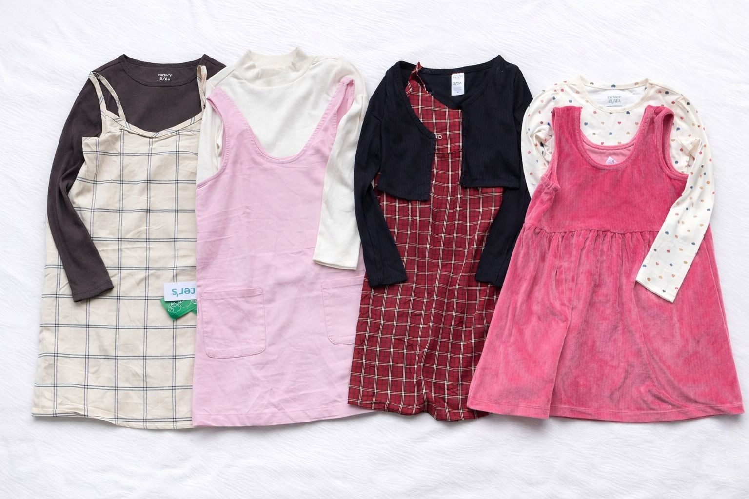 Carters Girs Dress Set