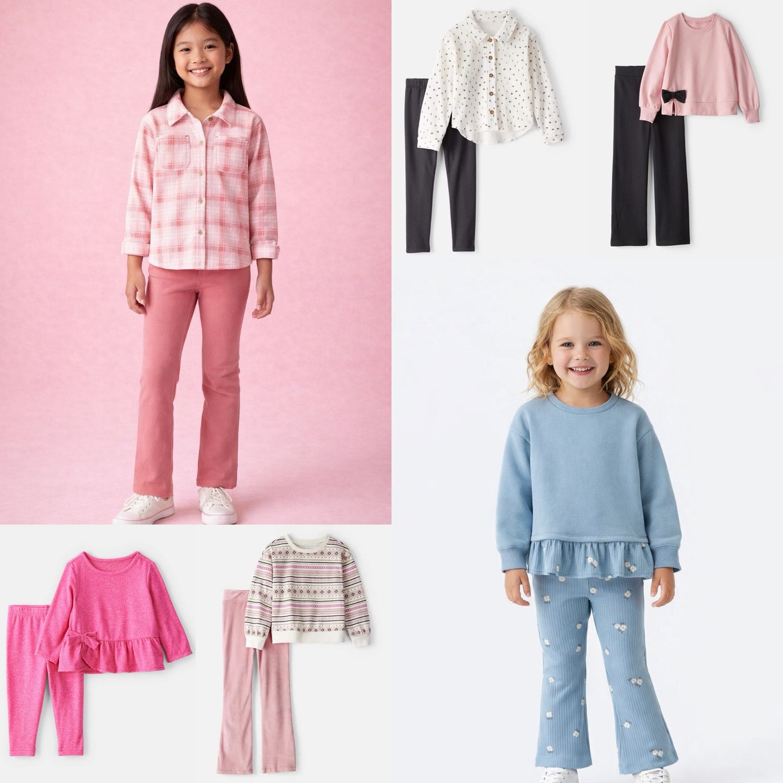 Carters Girls Pants Set