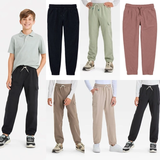 Image of All in Motion Boys Cargo Jogger
