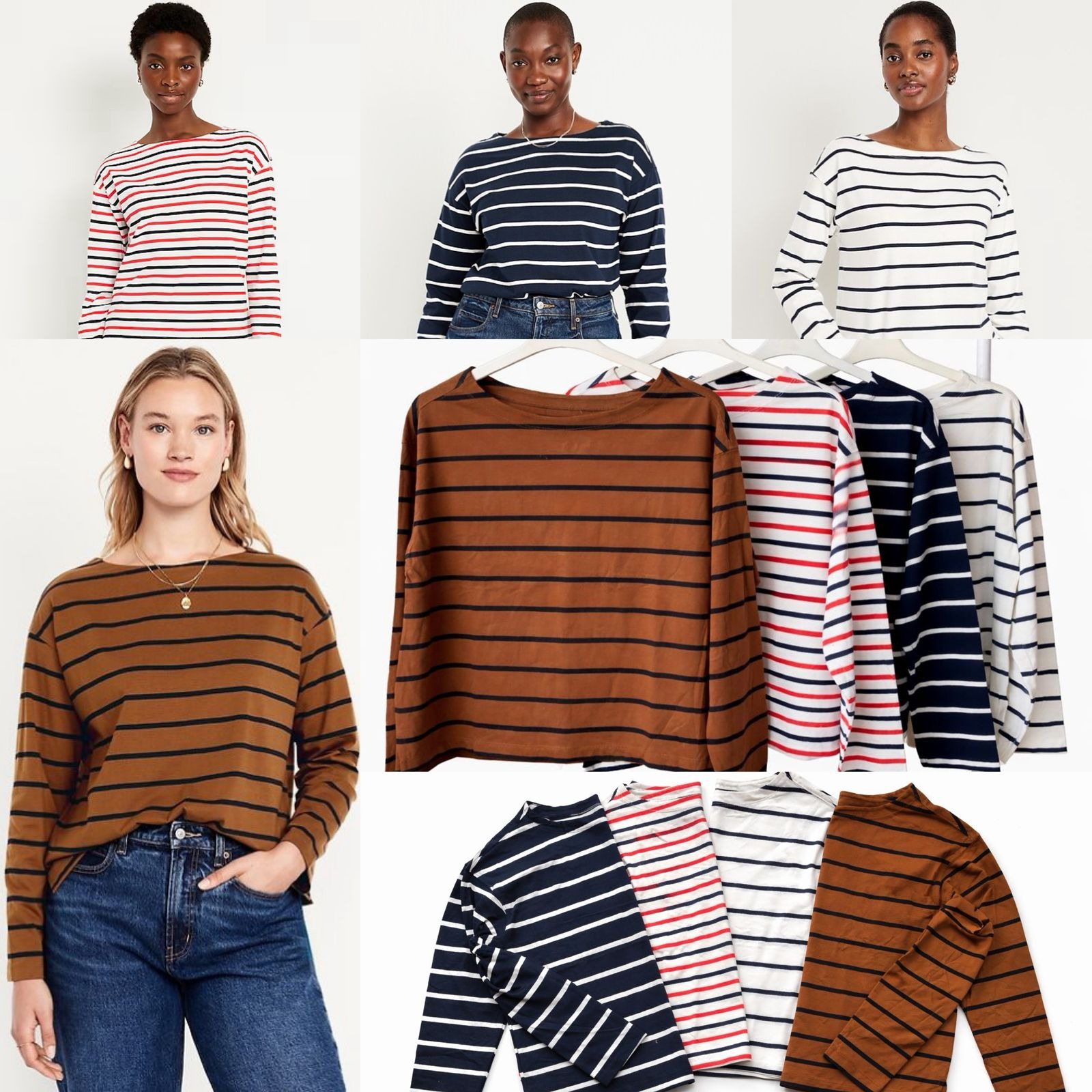 OLDNAVY Marine Loose T-Shirts