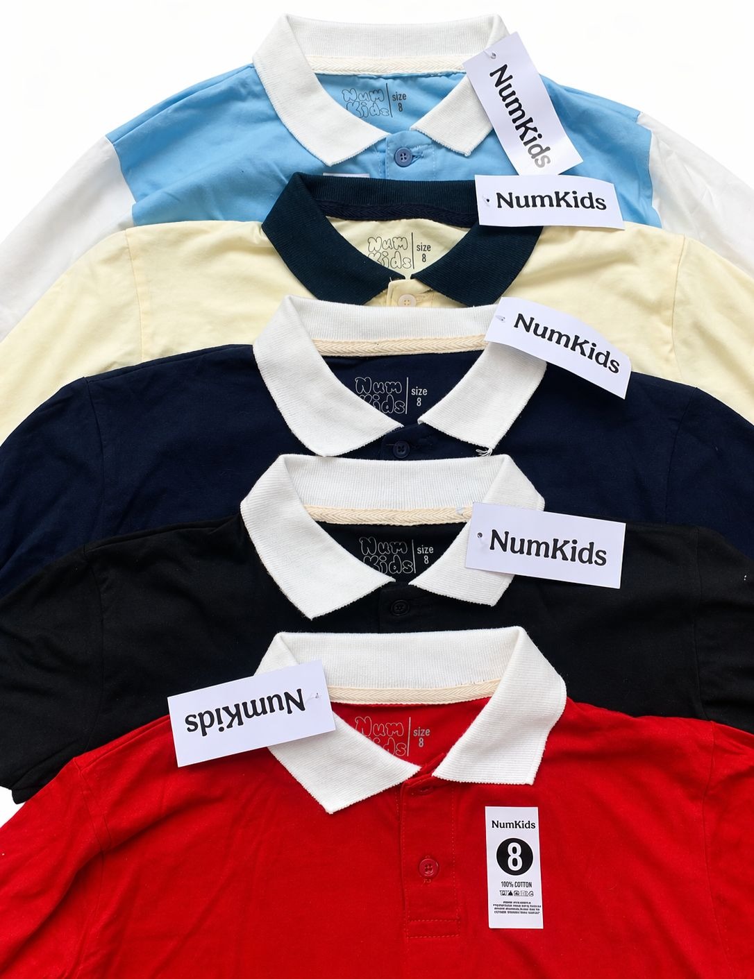 NMKids Kaos Kerah Lengan Panjang