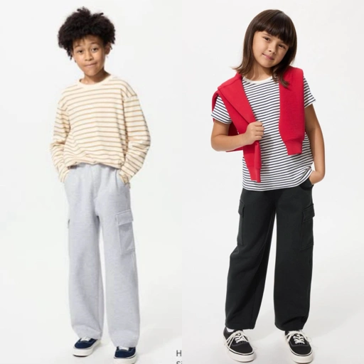 Image of UNIQLO Kids Sweat Dry Cargo