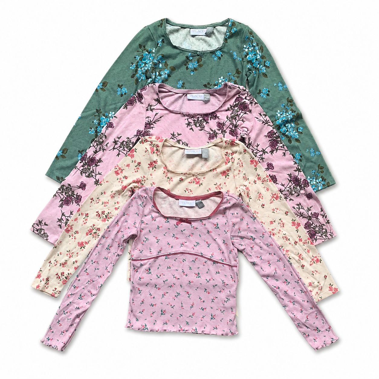 TCPlace Pointelle Longsleeve Tee