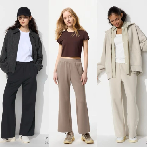 Image of UNIQLO Women Sweat Dry Pants