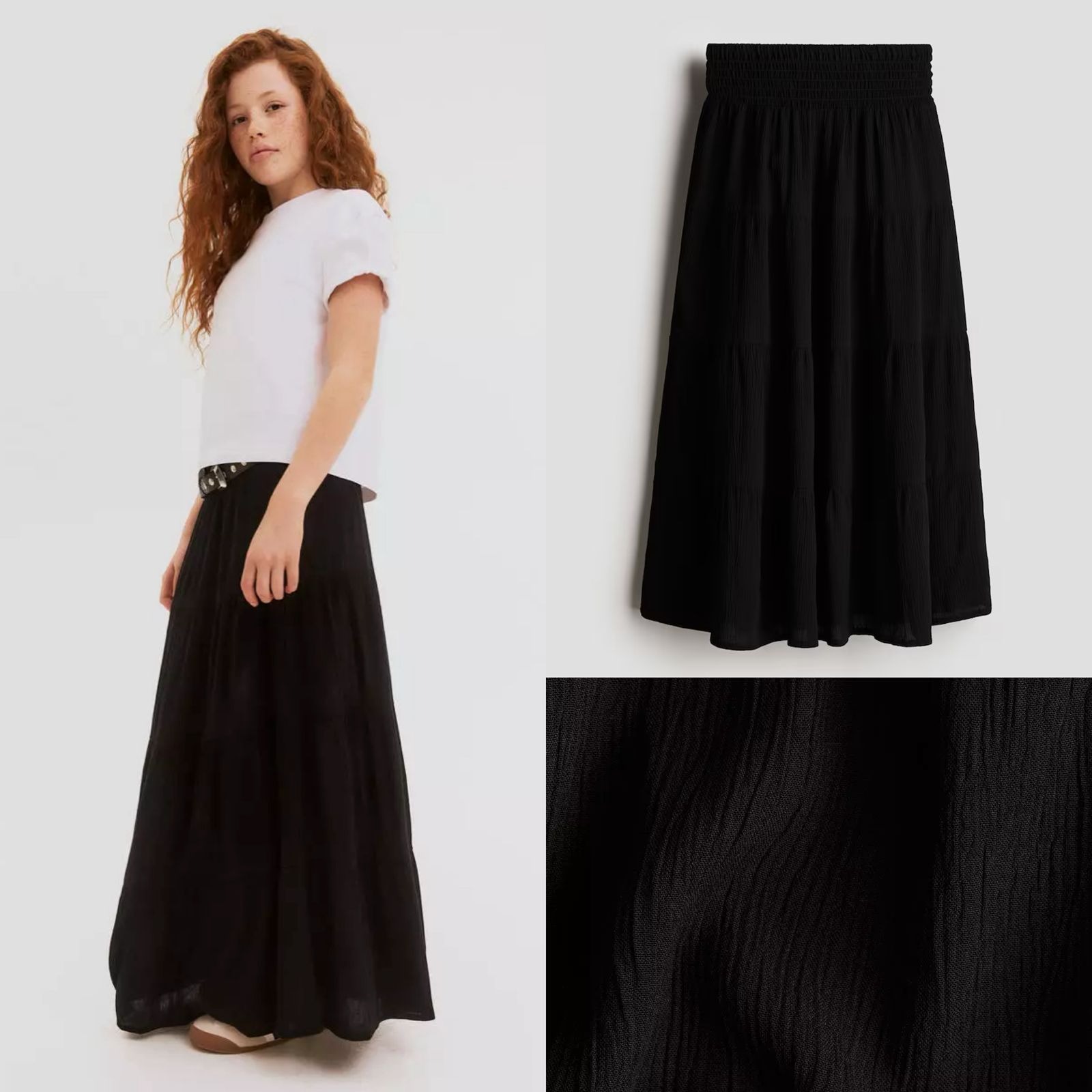 HM Girls Smocked Skirt