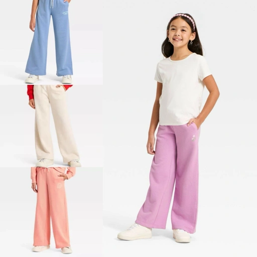 Image of CatJack Girls Wide Leg Pants