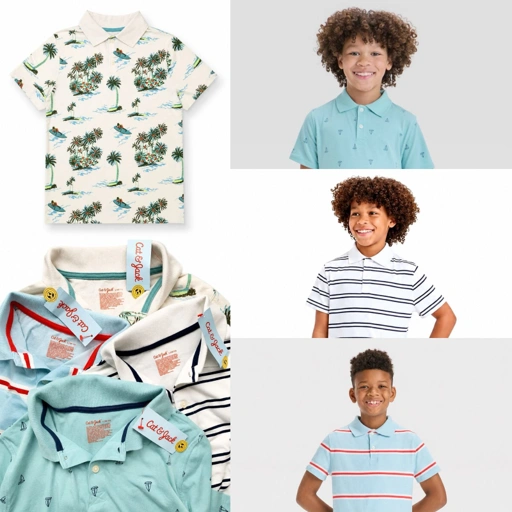 Image of CATJACK Boys Polo Shirts 