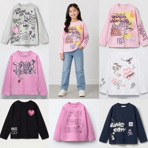 Image of ZR Girls Kaos Lengan Panjang