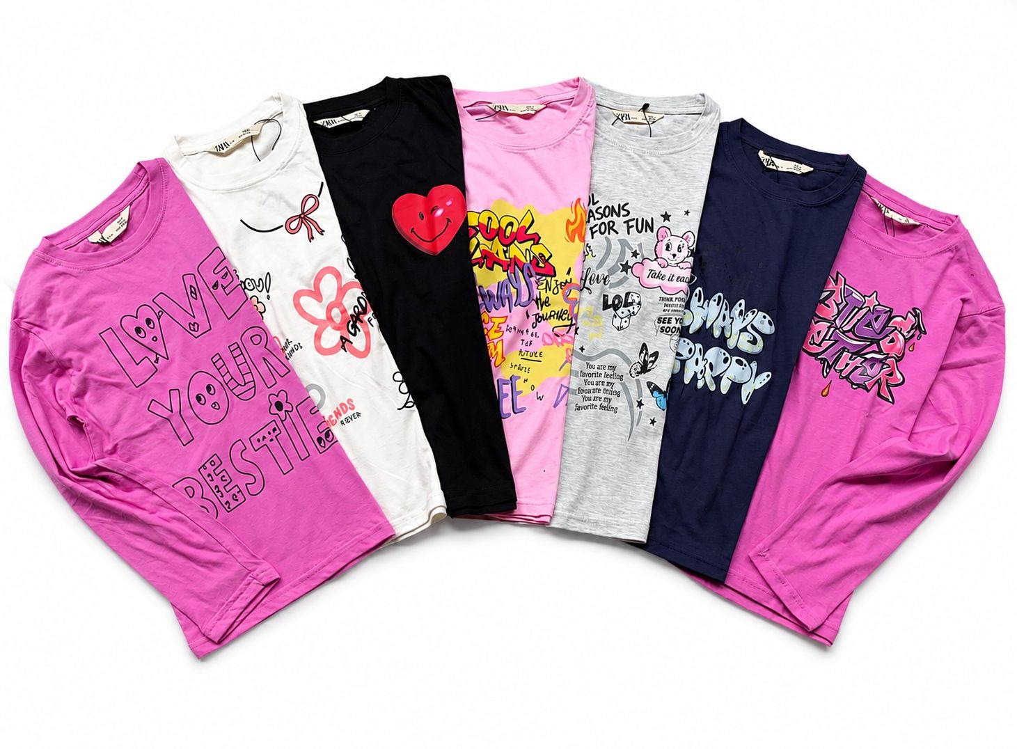 ZR Girls Kaos Lengan Panjang