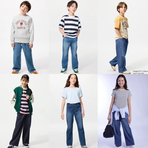 UNQ Kids Unisex Jeans