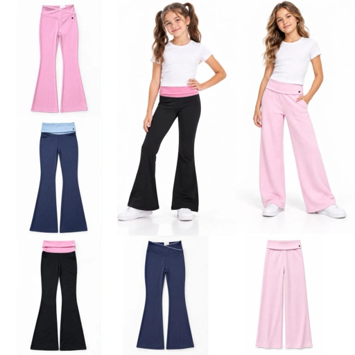 JUSTICE Girls Wide & Flare Pants