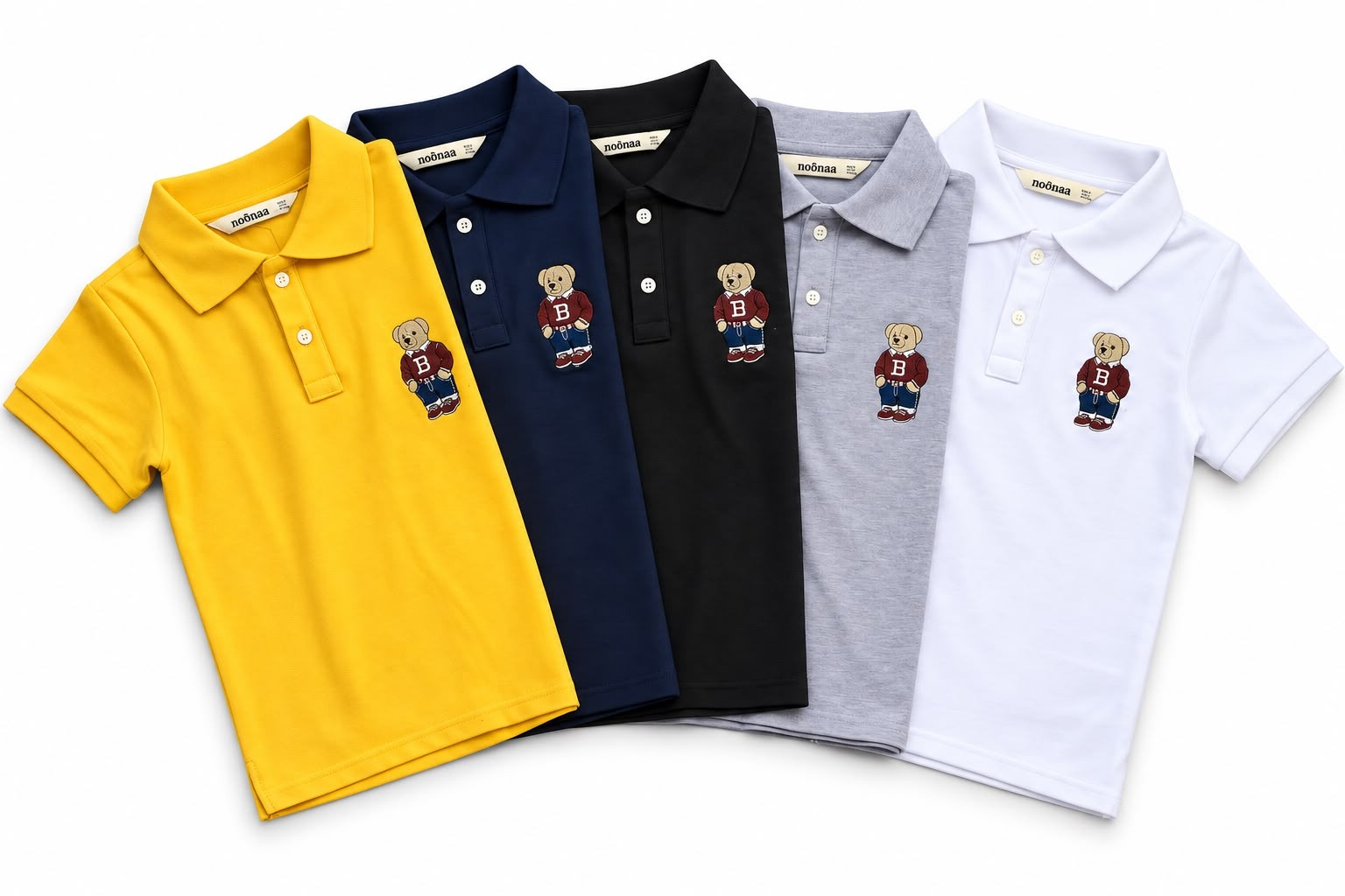 Moona Unisex Polo Shirts