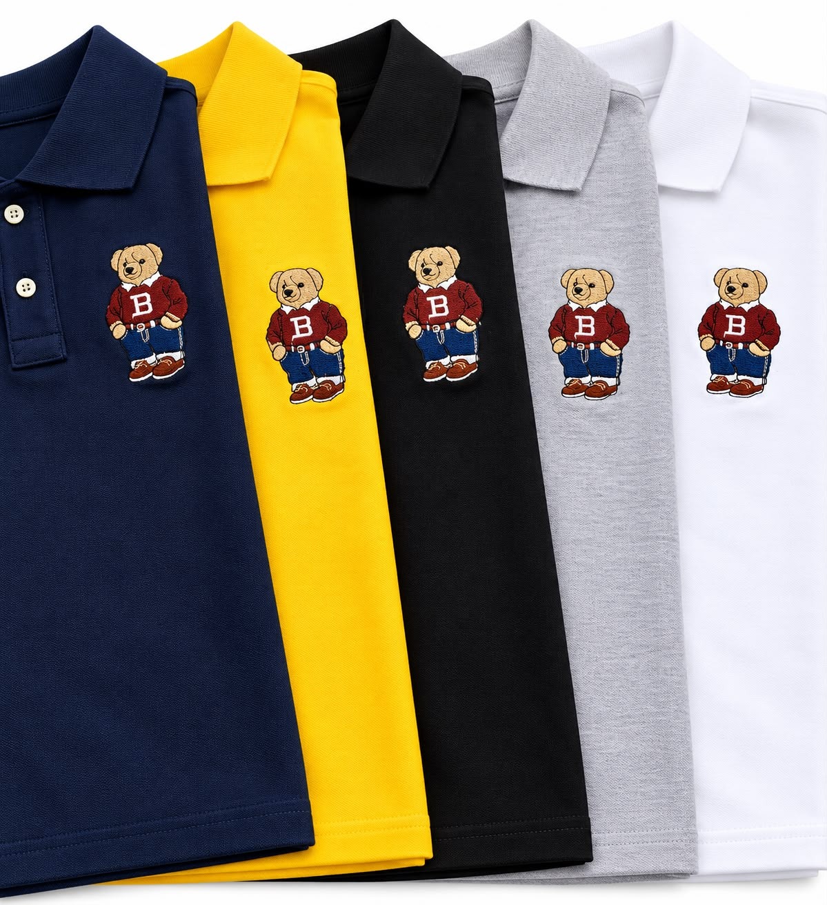Moona Unisex Polo Shirts