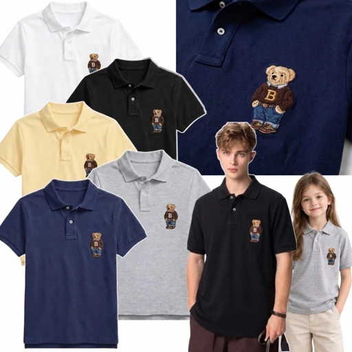 Moona Unisex Polo Shirts