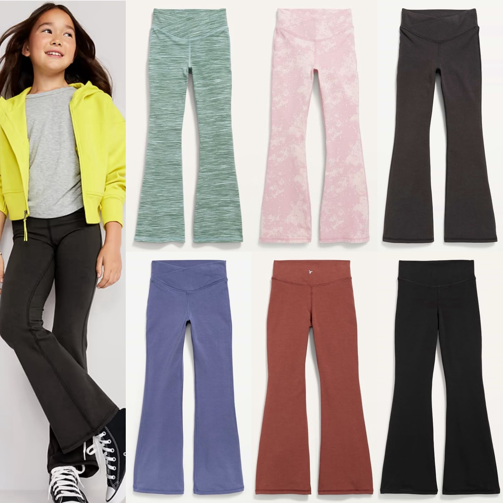OLDNAVY Girls Flare Legging Pants
