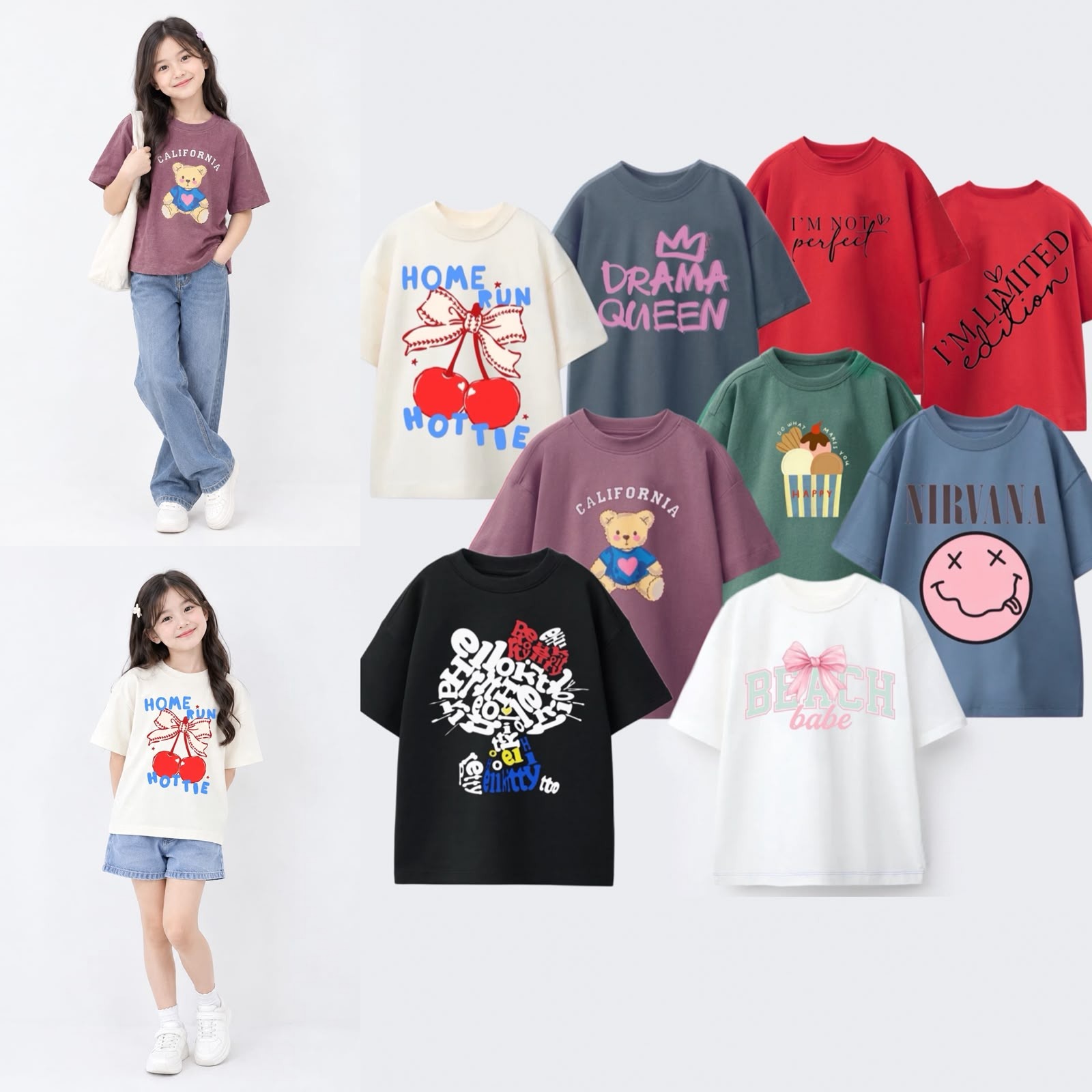 NMKids Girls T-Shirts