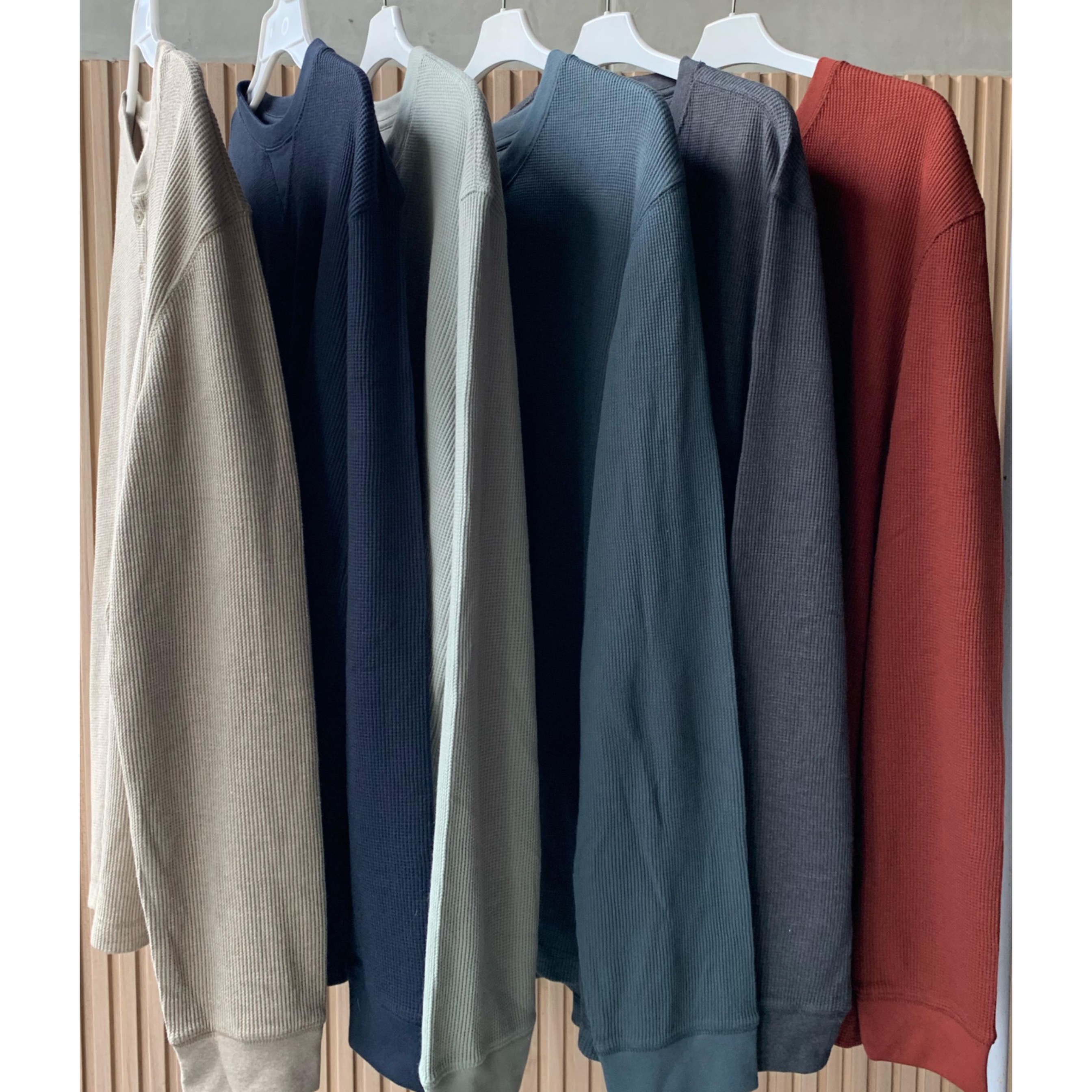 Eddie Bauer Men's Waffle Longsleeve (Pria)