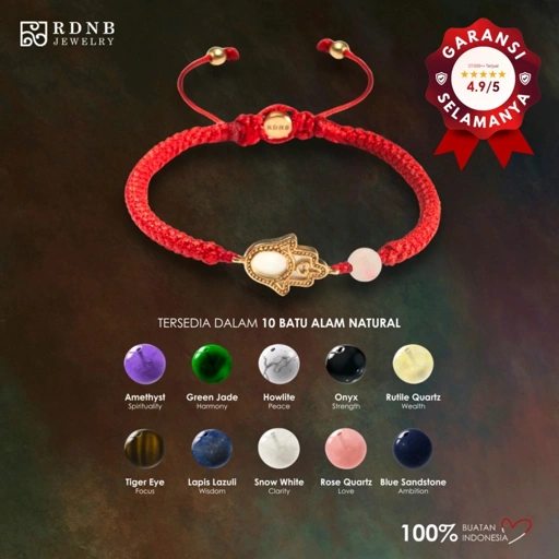 Image of Red String - Hamsa