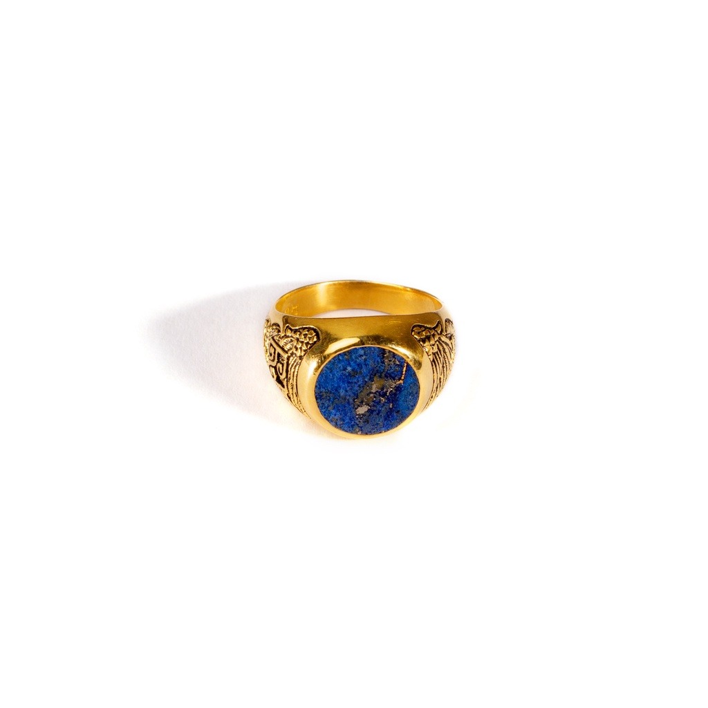 Garuda Naga Lapis Lazuli Ring