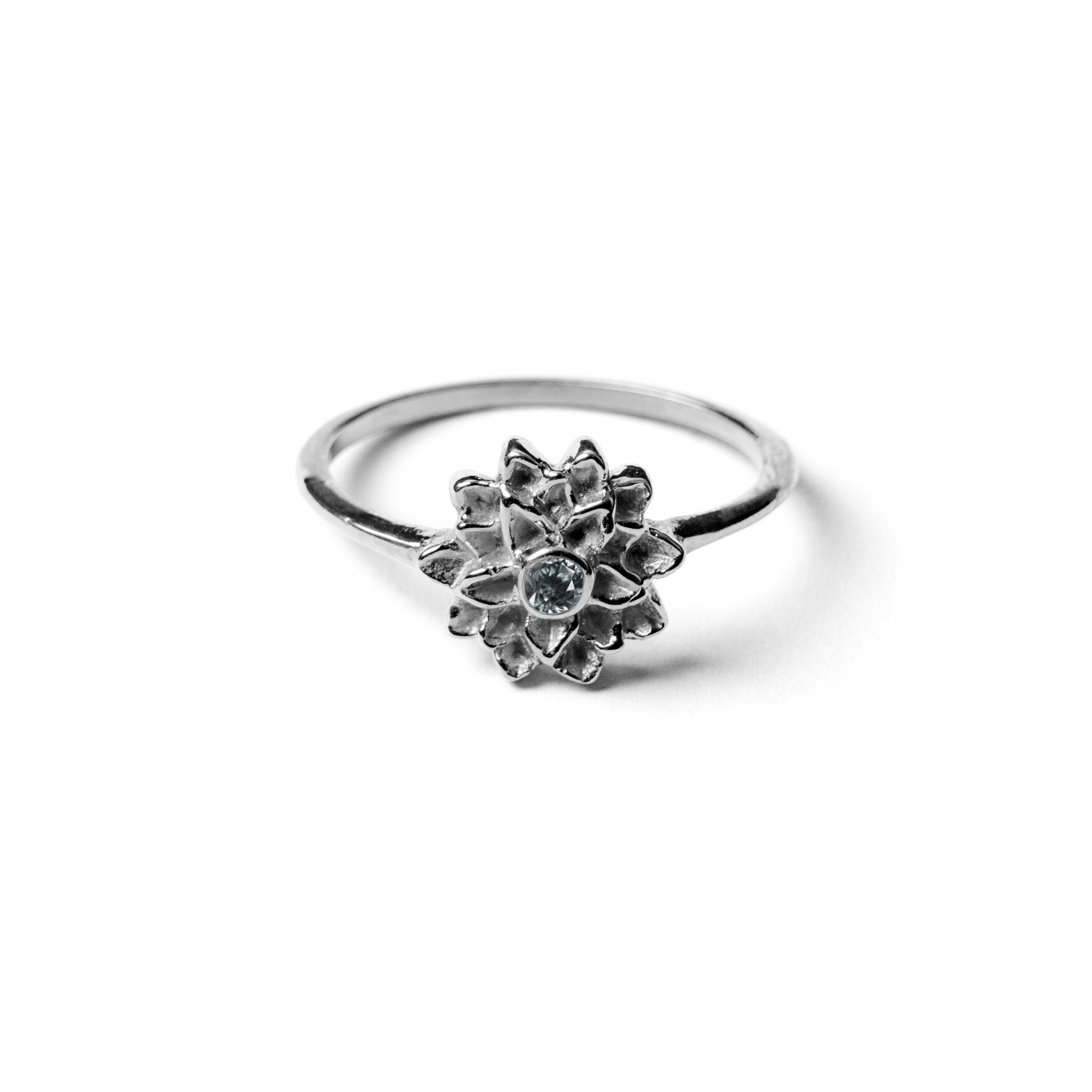 LOTUS RING - NAVYA SERIES 925