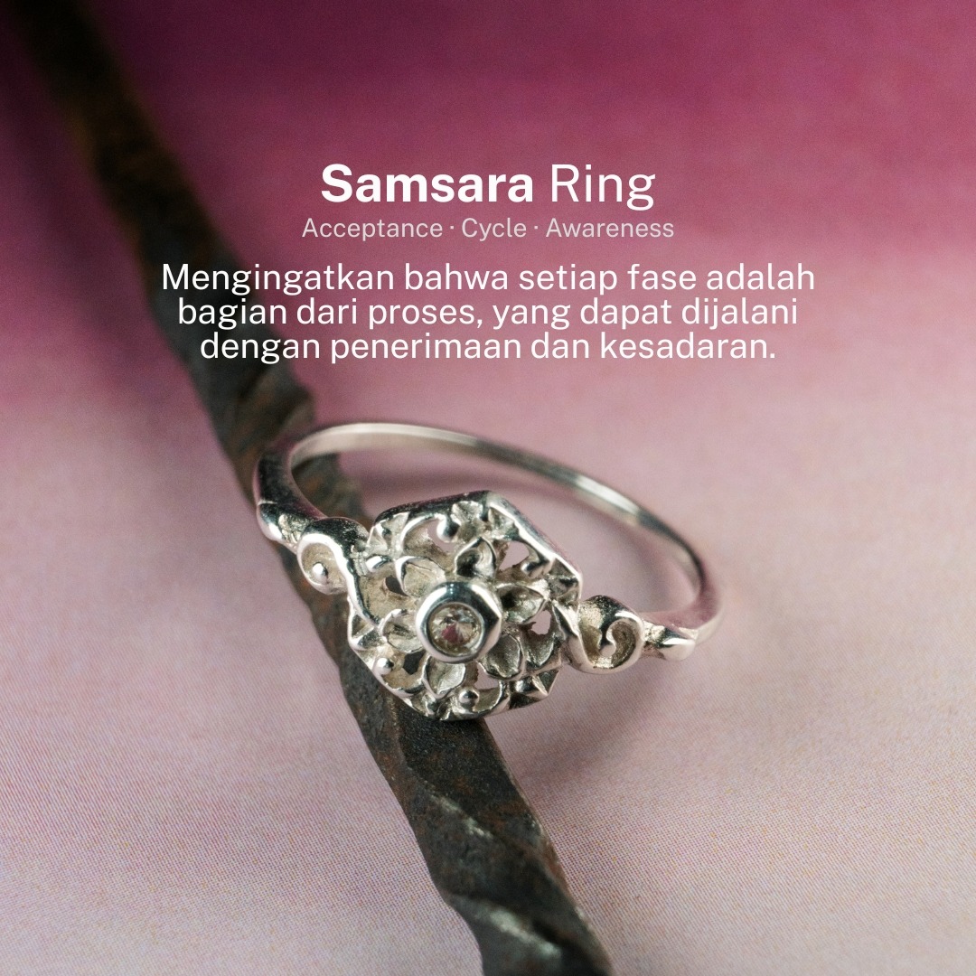 SAMSARA RING - NAVYA SERIES 925