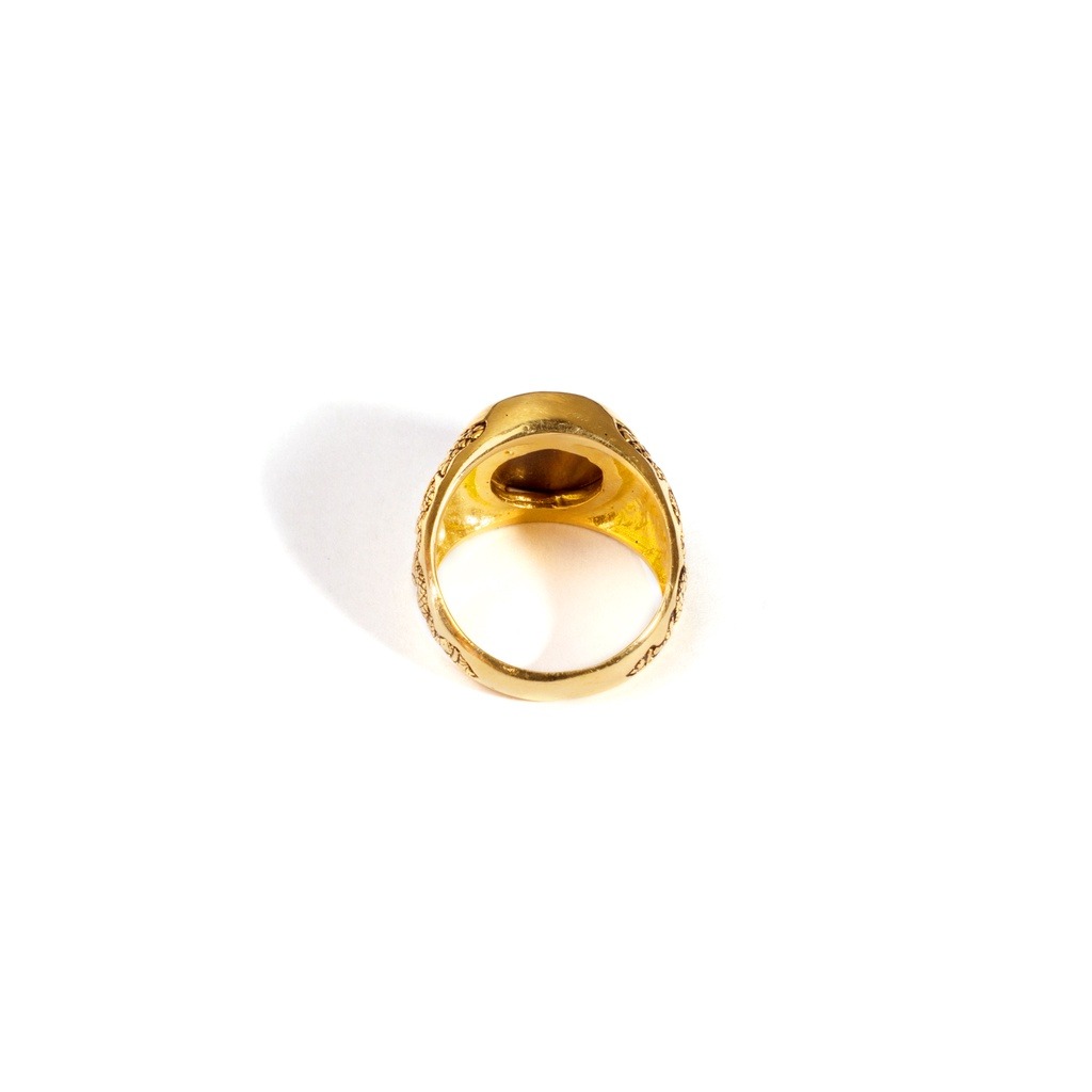 Garuda Naga Tiger Eye Ring