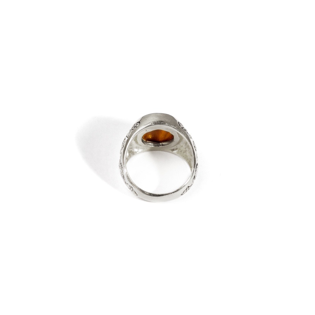 Garuda Naga Tiger Eye Ring