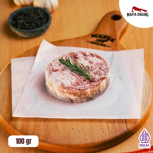 [Mafia Daging] Wagyu Daging Steak Tenderloin Meltique Prime Cut 100gr