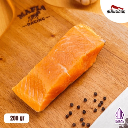Image of [Mafia Daging] HARGA SPESIAL ! Norwegian Salmon Fillet Premium 200g