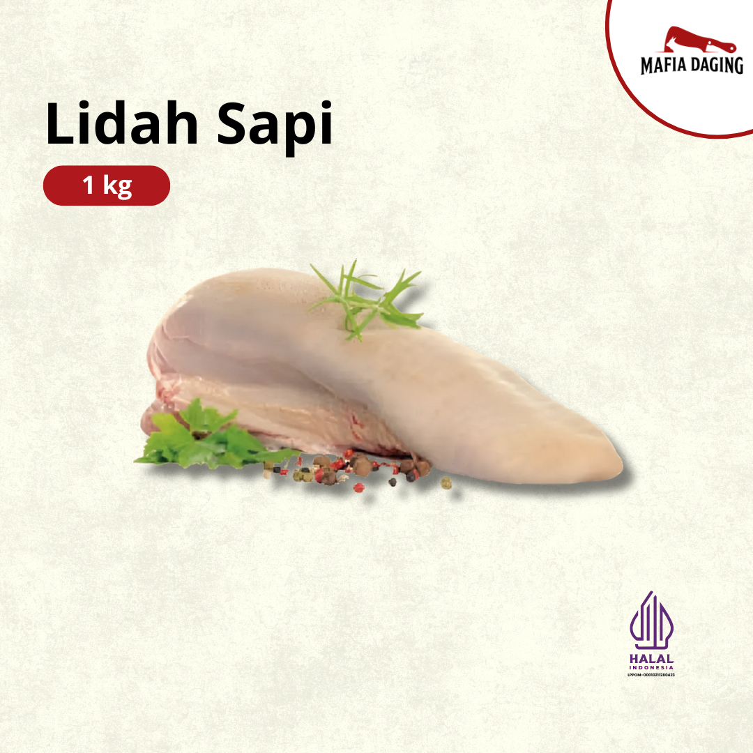 [Mafia Daging] Lidah Sapi Lokal / Beef Tongue Local 1 kg